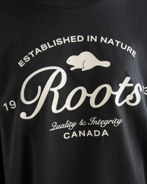Womens Roots Signature Long Sleeve T-Shirt